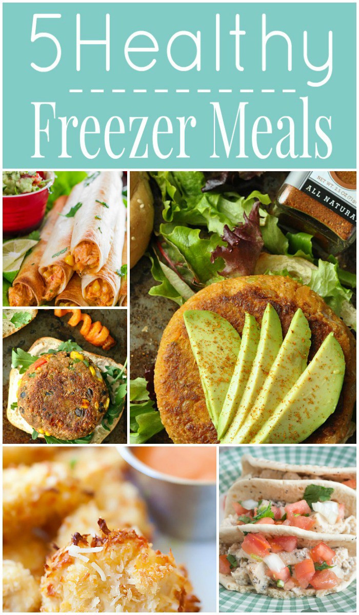 Healthy Freezer Dinners
 5 Delicious and Healthy Freezer Meals