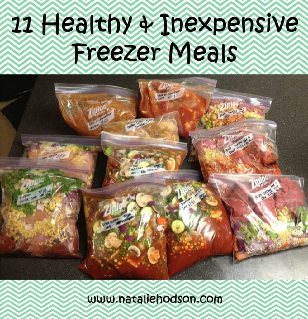 Healthy Freezer Dinners
 11 Healthy & Inexpensive Freezer Meals