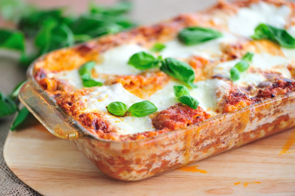 Healthy Lasagna Recipes
 HFG lasagne Healthy Food Guide