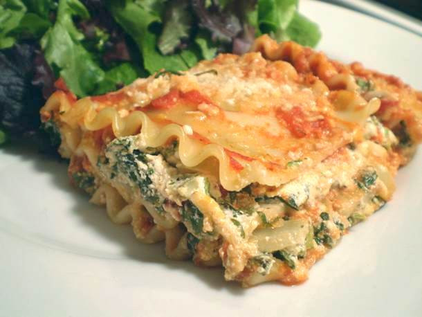 Healthy Lasagna Recipes
 Healthy & Delicious Lighter Spinach Lasagna Recipe