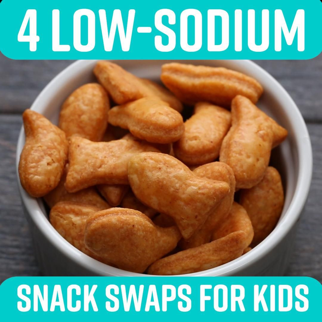 Healthy Low Sodium Snacks
 4 Low Sodium Snack Swaps For Kids