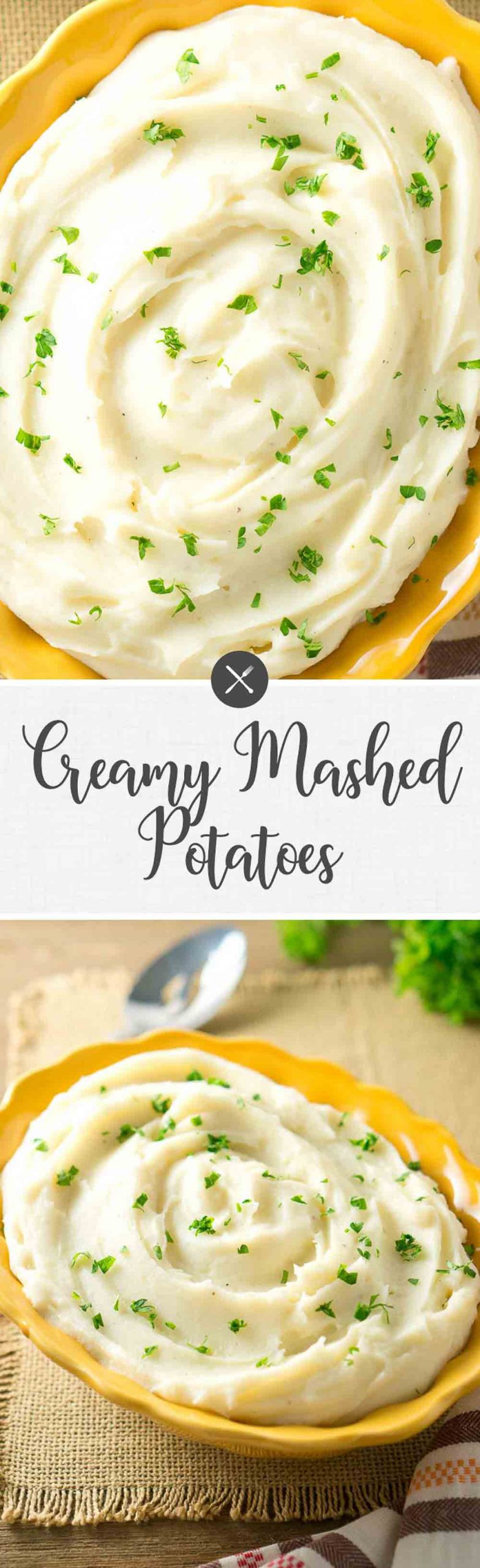 Healthy Mashed Potatoes
 Best Creamy Mashed Potatoes