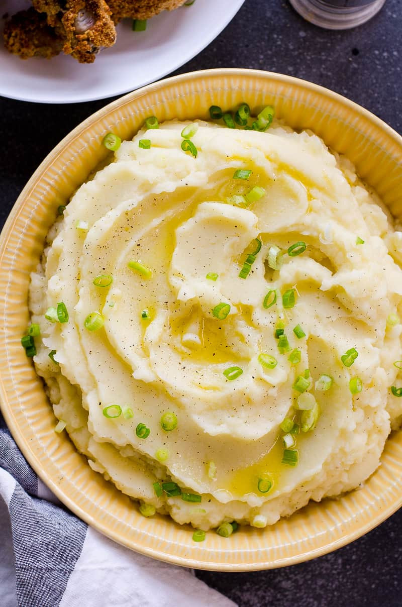 Healthy Mashed Potatoes
 Healthy Mashed Potatoes iFOODreal Healthy Family Recipes