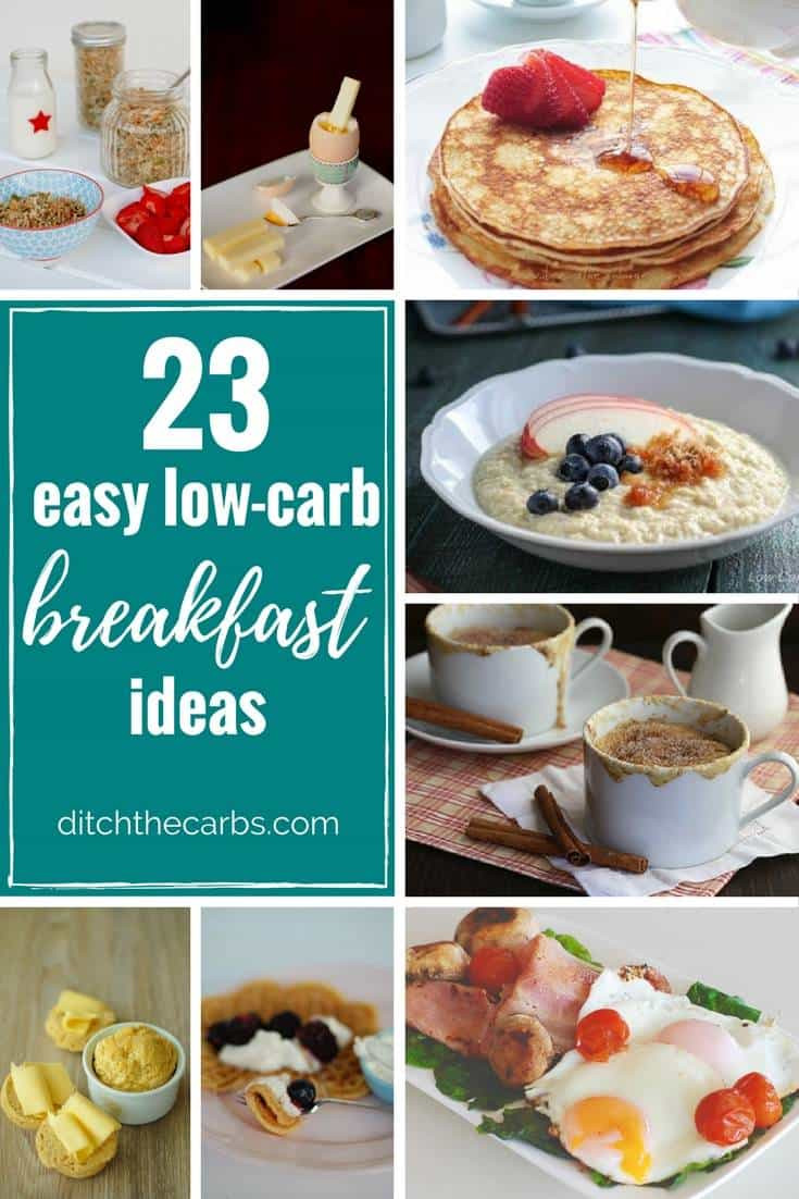 Healthy No Carb Breakfast
 23 Easy Low Carb Breakfast Ideas