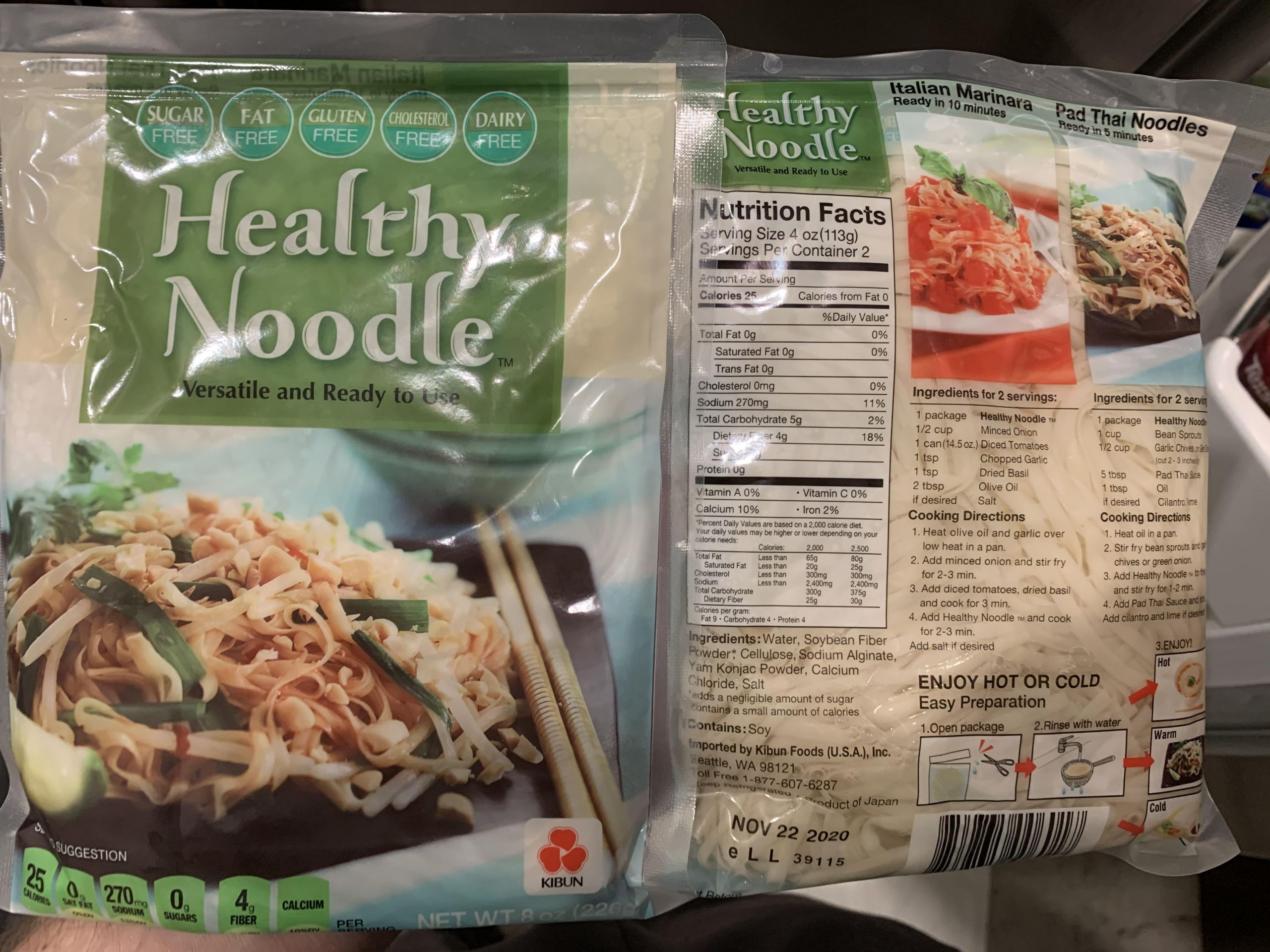 Healthy Noodles Costco
 Here s the package and nutrition info on the Healthy
