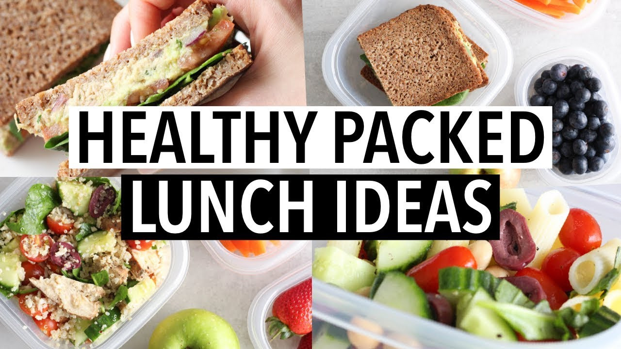 Healthy Packed Lunches For School
 EASY HEALTHY PACKED LUNCH IDEAS For school or work