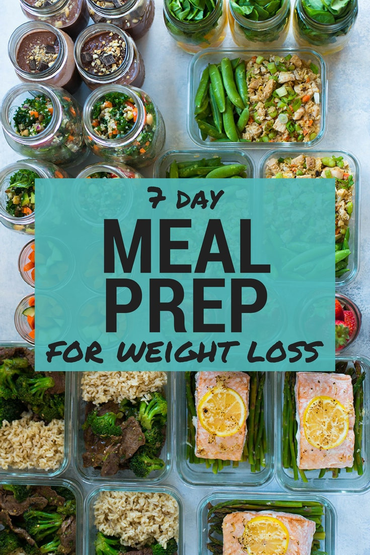Healthy Recipes For Two Weight Loss
 7 Day Meal Prep For Weight Loss • A Sweet Pea Chef