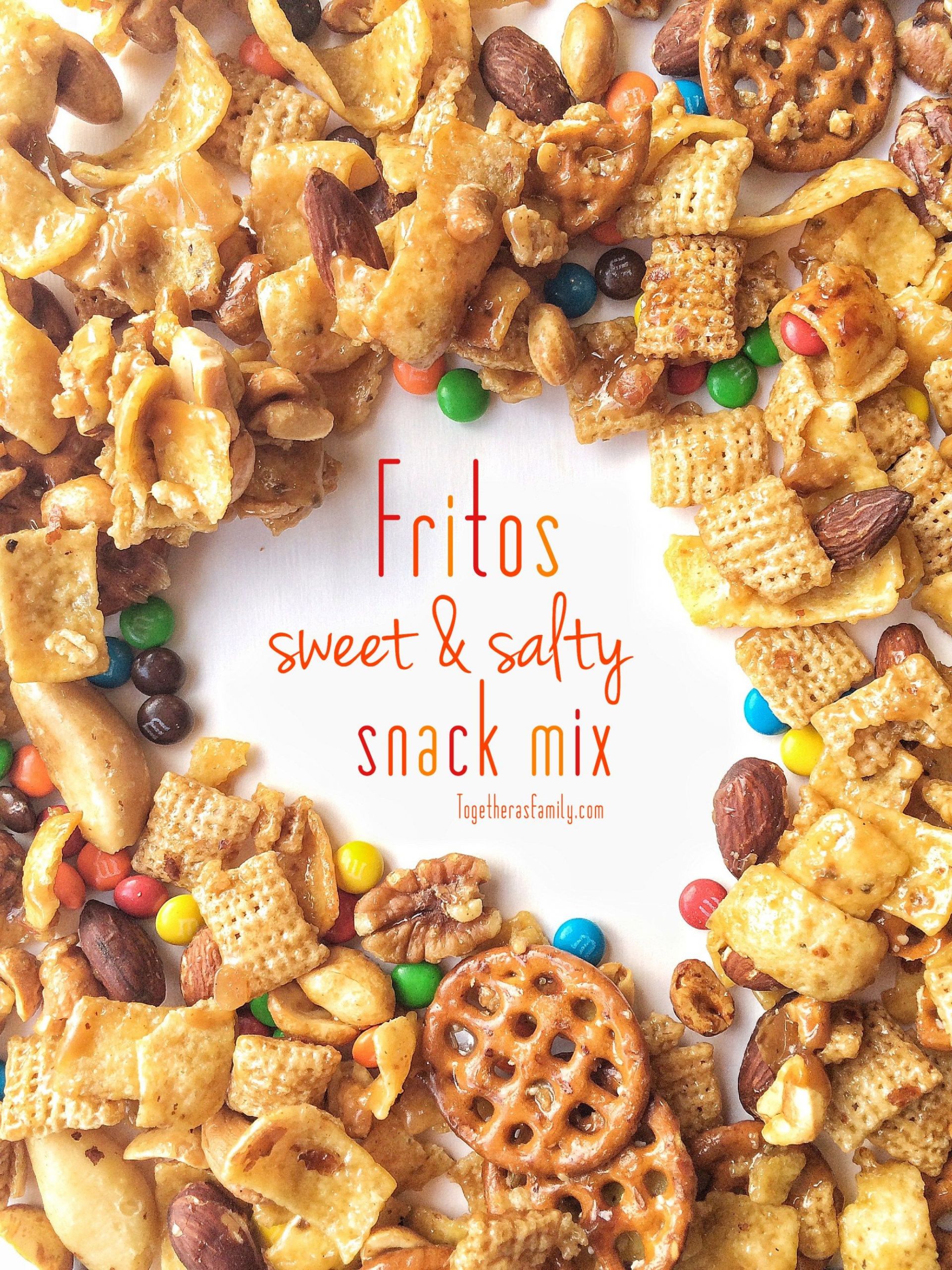 Healthy Salty Snacks
 Fritos Sweet n’ Salty Snack Mix Recipe