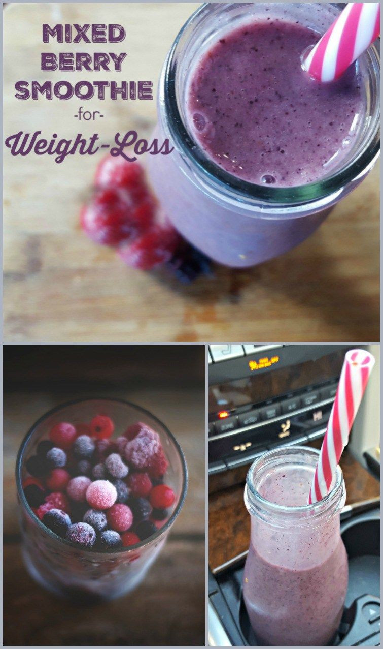 Healthy Smoothies With Almond Milk
 Delicious Mixed Berry Smoothie with Almond Milk