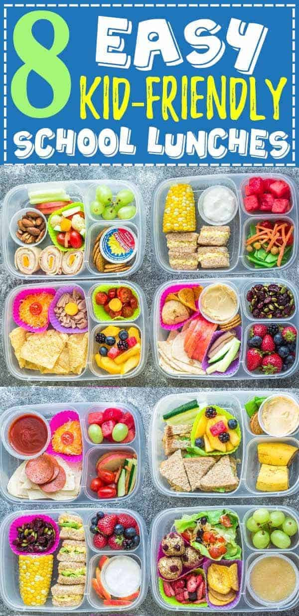 Healthy Snacks For Kids To Take To School
 8 School Lunch Ideas