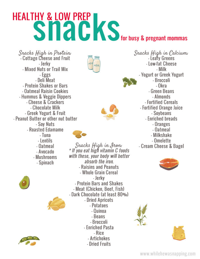 Healthy Snacks While Pregnant
 30 Healthy & Low Prep Snack Ideas for the Busy Pregnant