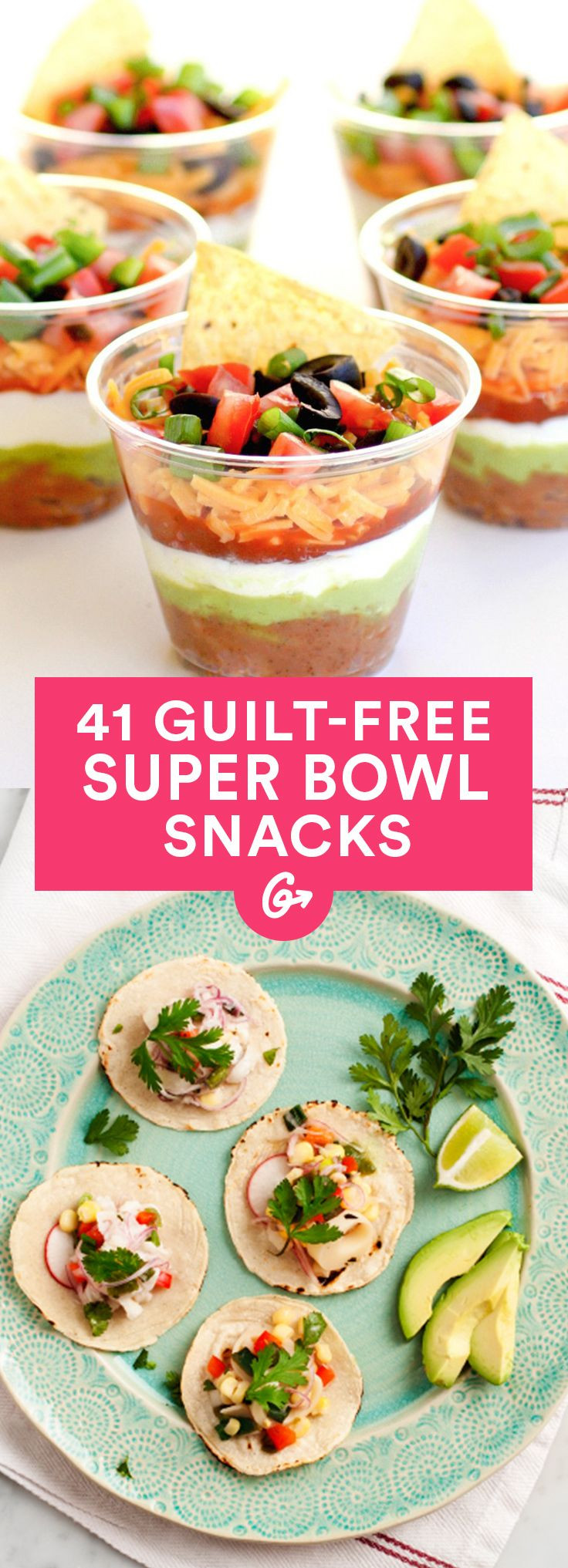 Healthy Super Bowl Snacks
 32 Healthy Super Bowl Snacks