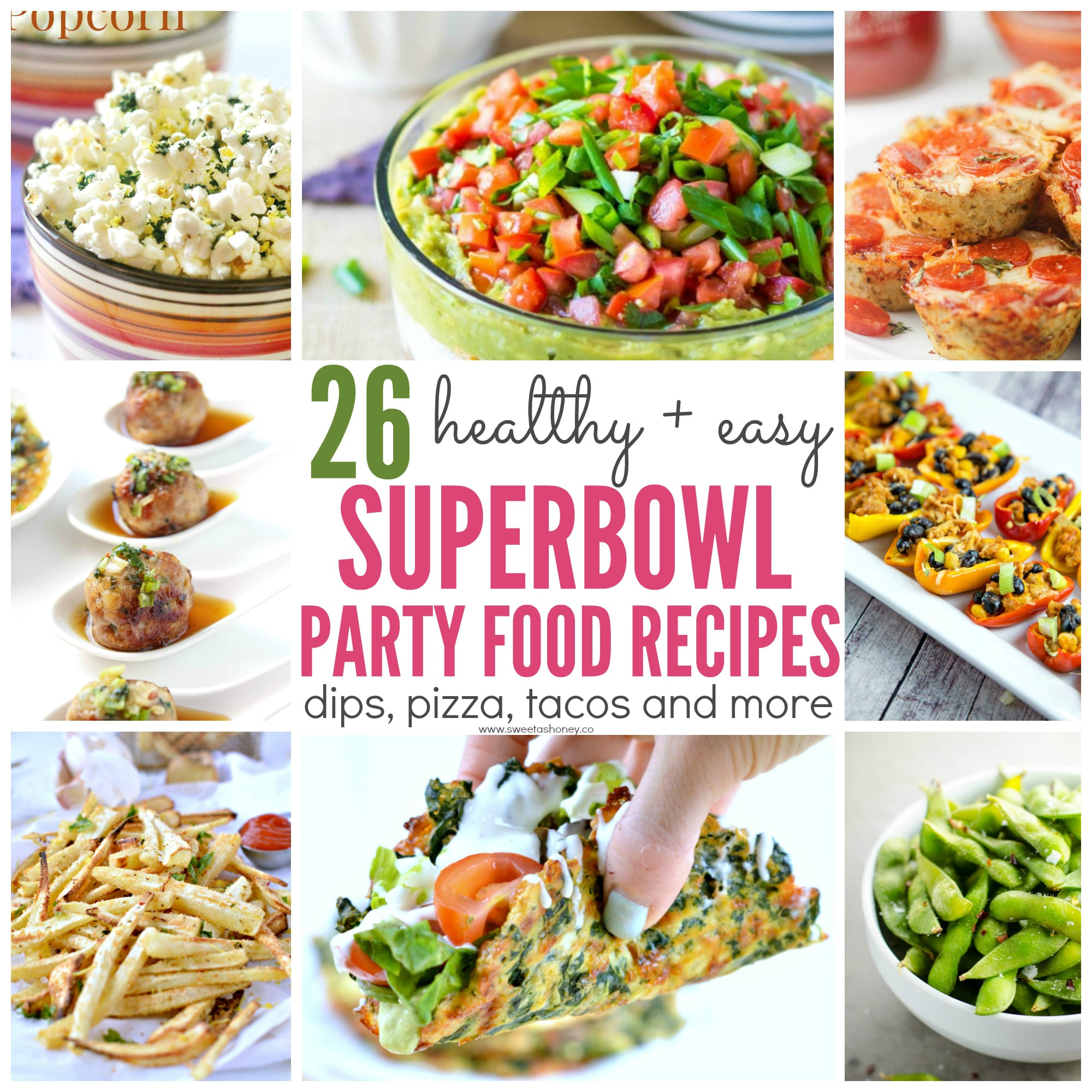 Healthy Super Bowl Snacks
 26 Healthy Superbowl Snacks Guilt free Dips Pizza