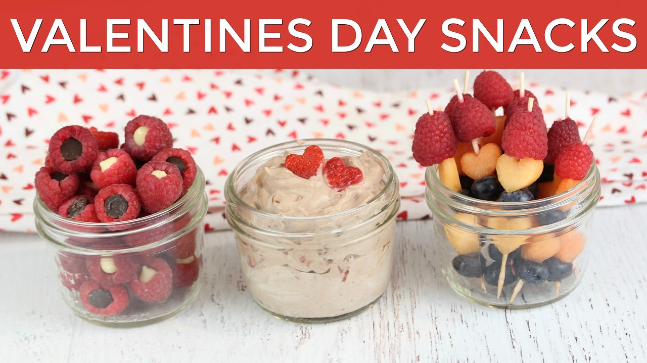 Healthy Valentine'S Day Snacks
 3 Healthy Valentine s Snack Ideas