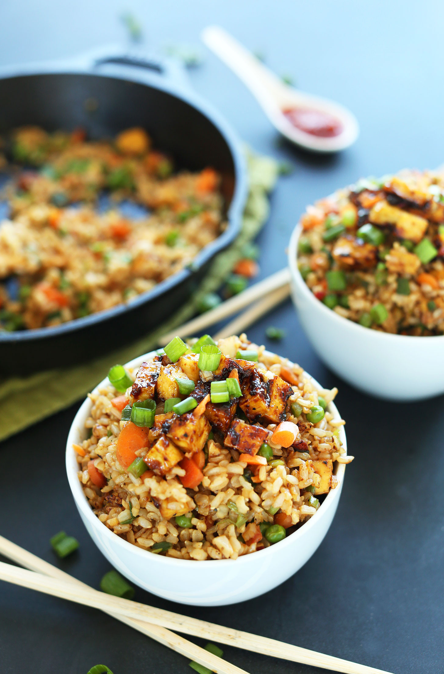 Healthy Vegan Recipes
 Vegan Fried Rice