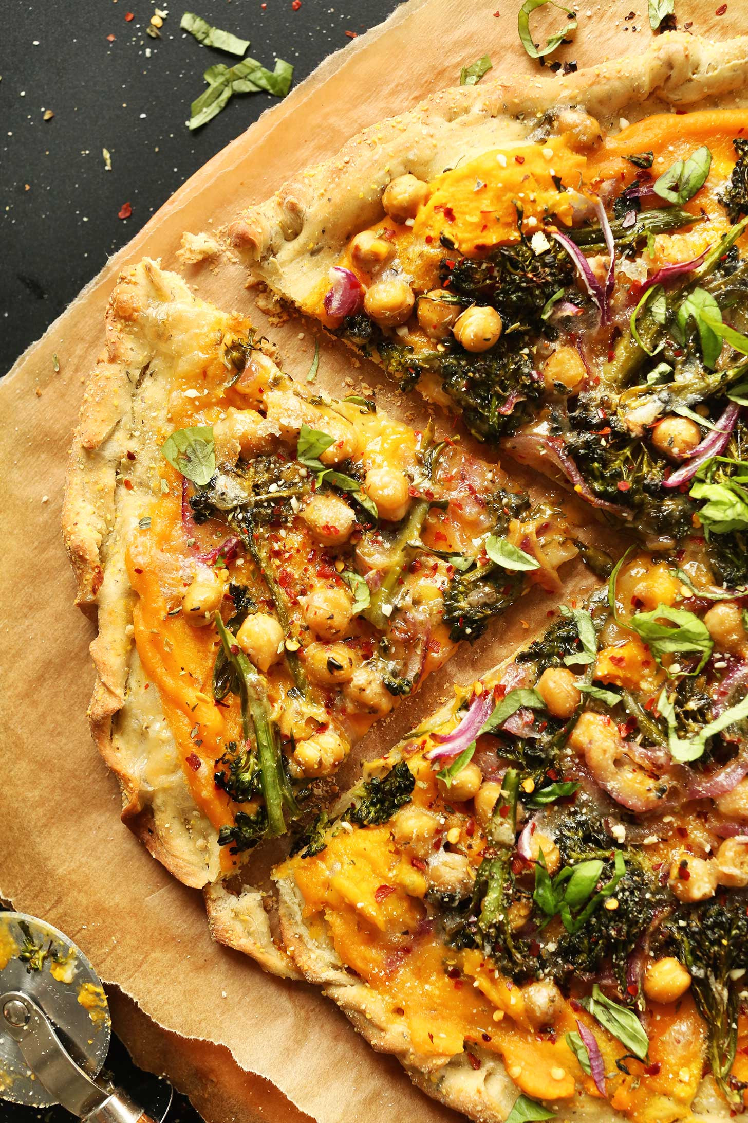 Healthy Veggie Pizza
 Butternut Squash Veggie Pizza