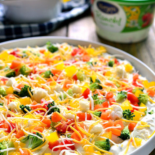 Healthy Veggie Pizza
 Veggie Pizza Dip Get Healthy U