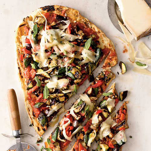 Healthy Veggie Pizza
 Veggie Grilled Pizza Healthy Pizza Recipes Cooking Light