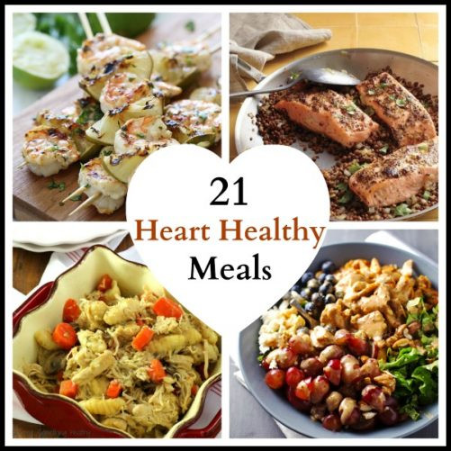 Heart Healthy Dinners
 Heart Healthy Meals Roundup