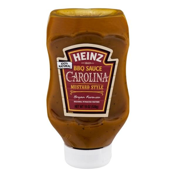 Heinz Carolina Bbq Sauce
 Heinz BBQ Sauce Carolina Mustard Style