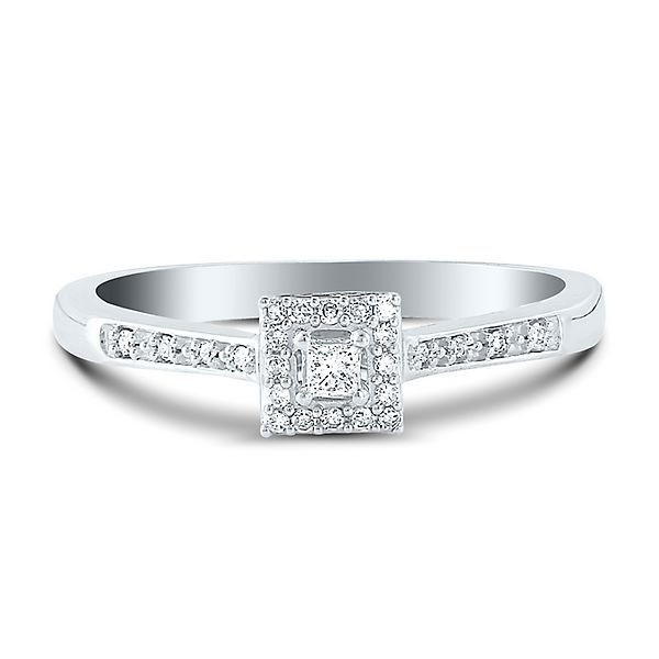 Helzberg Diamonds Promise Rings
 Shop our 1 10 ct tw Diamond Halo Promise Ring in 10K