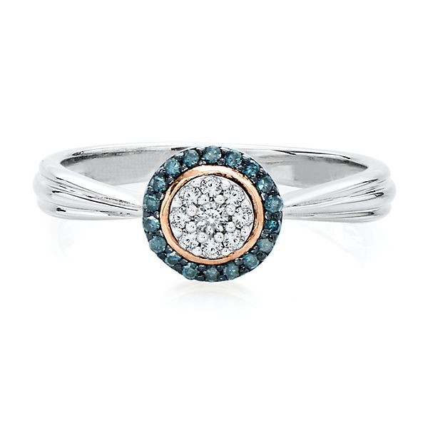 Helzberg Diamonds Promise Rings
 Shop our 1 6 ct tw Blue & White Diamond Promise Ring in