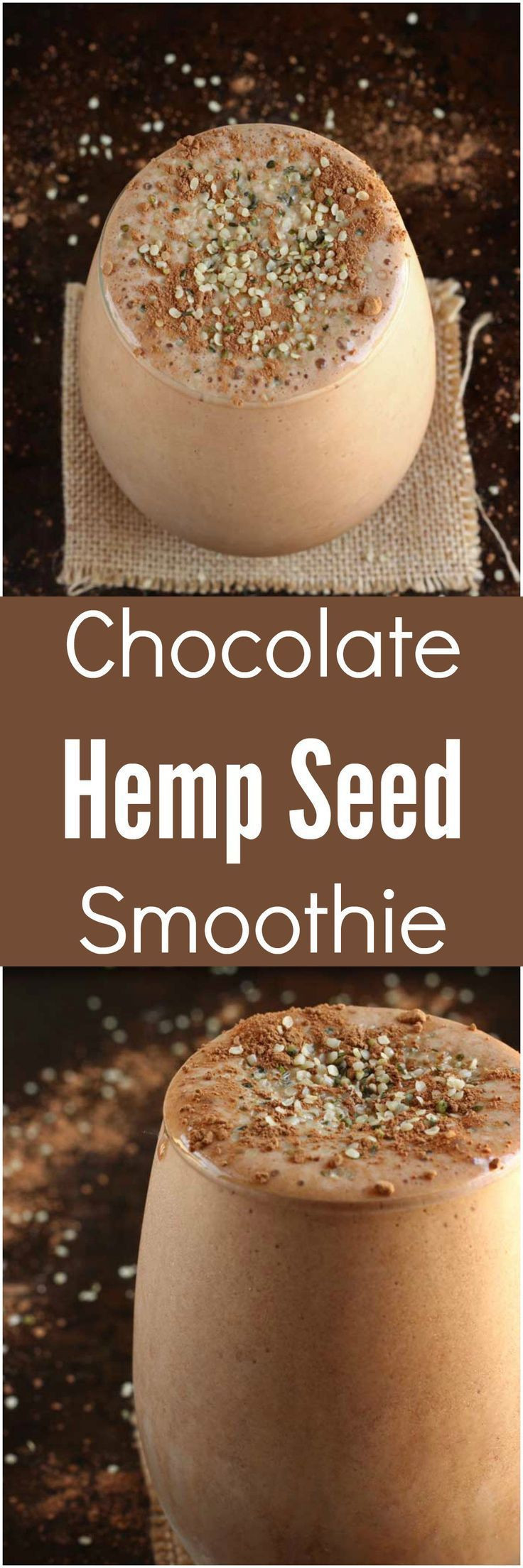 Hemp Seed Smoothies
 Chocolate Hemp Seed Smoothie [Vegan Paleo] hemp CBD