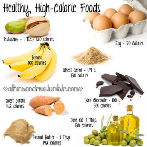 High Calorie Healthy Snacks
 high calorie foods