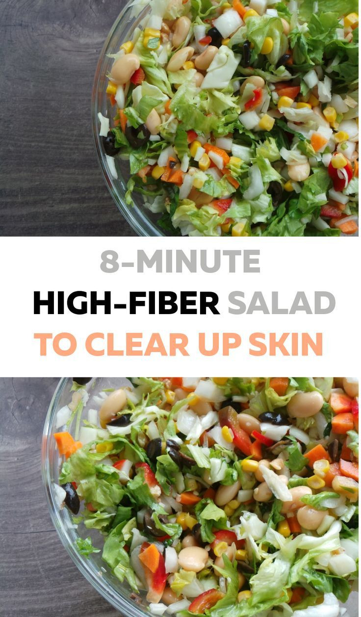 High Fiber Vegetarian Recipes
 8 Minute High Fiber Satisfying Salad Gluten free & Vegan