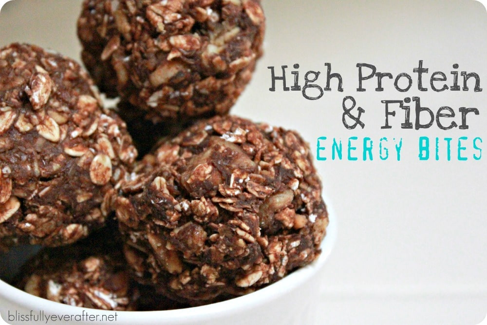 High Protein High Fiber Recipes
 High Fiber and Protein Energy Bites