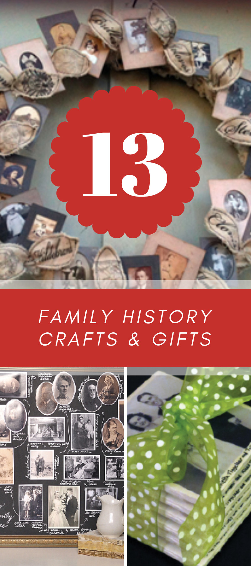 History Gifts For Kids
 13 DIY Family History Crafts and Gifts