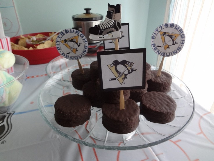 Hockey Birthday Party
 7 best Hockey party food ideas images on Pinterest