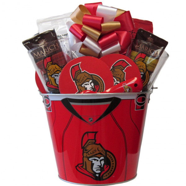 Hockey Gift Basket Ideas
 Ottawa Senators NHL Hockey Gift Baskets The Sweet Basket
