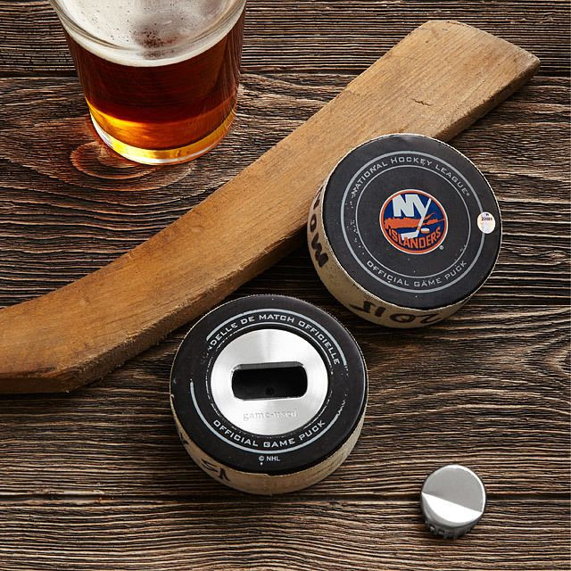 Hockey Gift Ideas For Boyfriend
 Game Used Hockey Puck Bottle Opener