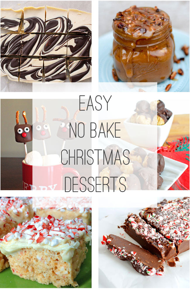 Holiday Desserts Easy
 Easy No Bake Christmas Desserts A Pretty Life In The Suburbs
