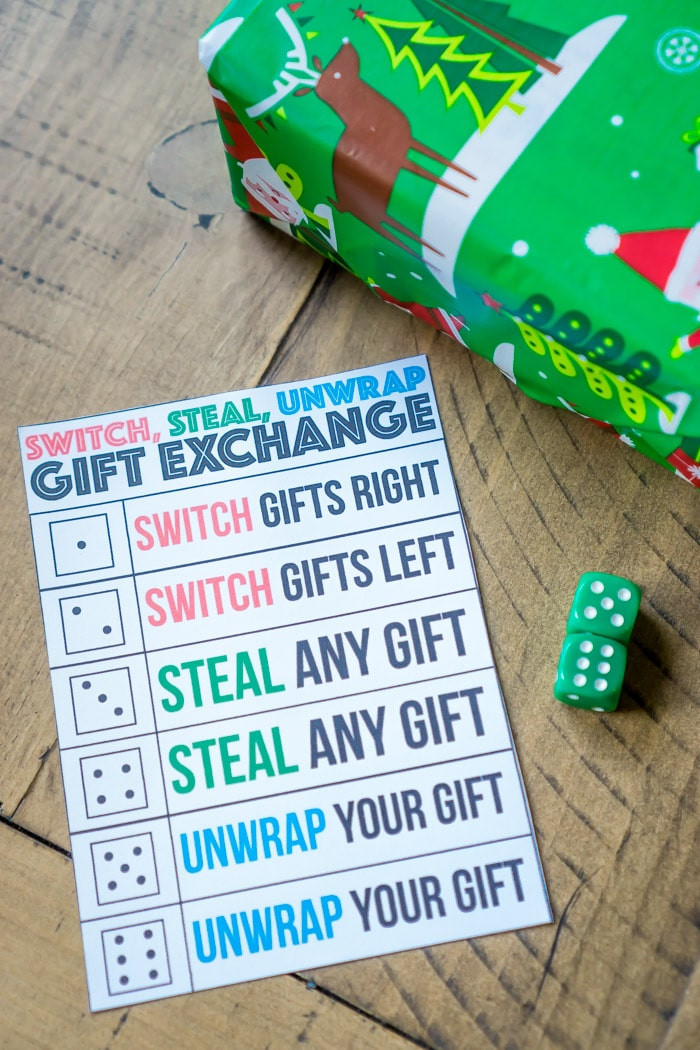 Holiday Gift Exchange Game Ideas
 The Best Gift Exchange Game Ever Switch Steal or Unwrap