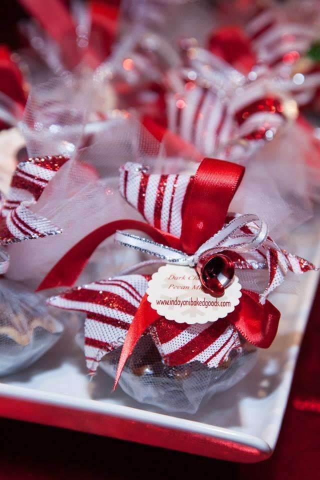 Holiday Party Favor Ideas
 Pretty favors at a Christmas holiday party See more party