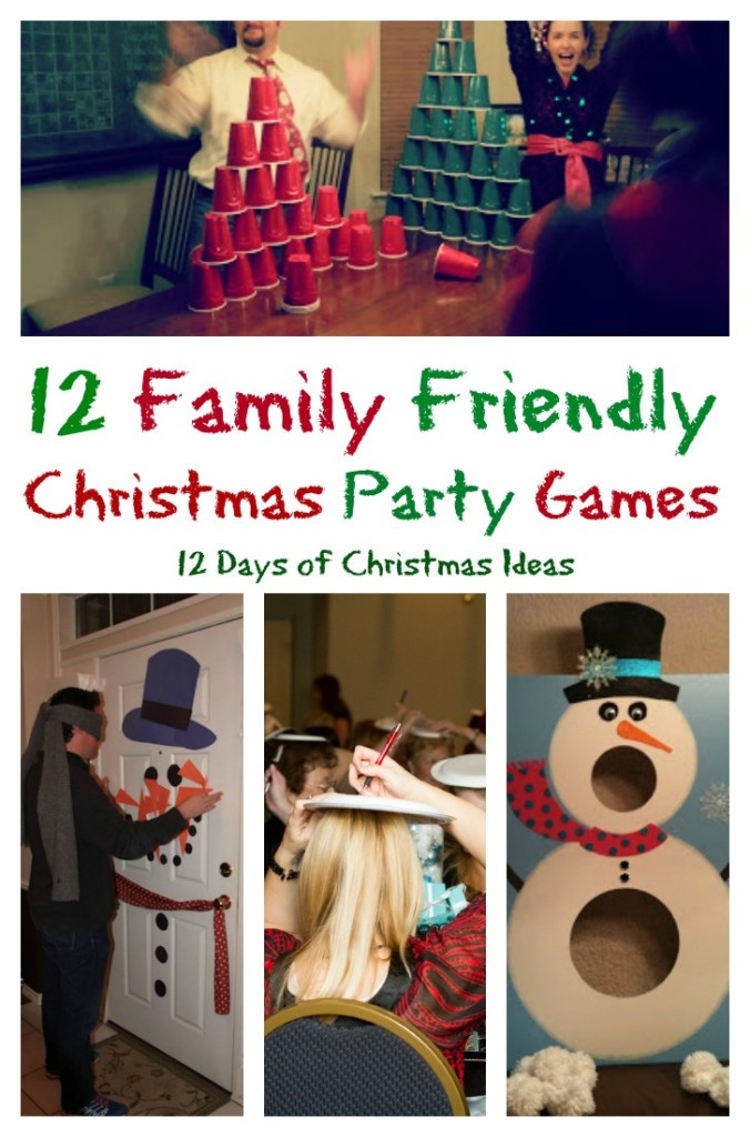 Holiday Party Game Ideas
 12 Days of Christmas 12 Family Friendly Party Games – My