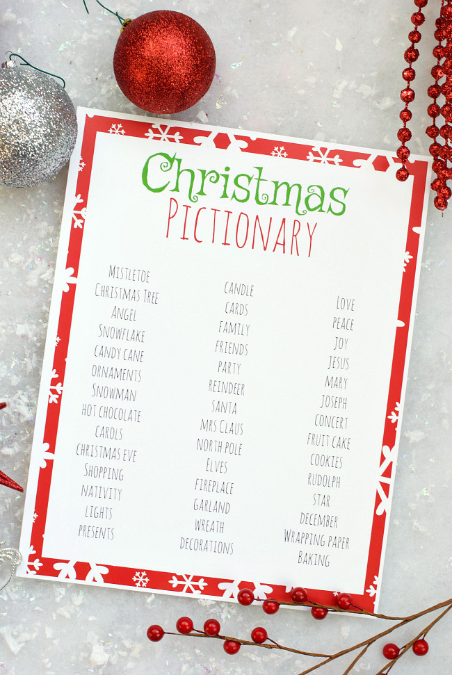 Holiday Party Game Ideas
 Free Printable Holiday Party Games for Kids – Fun Squared