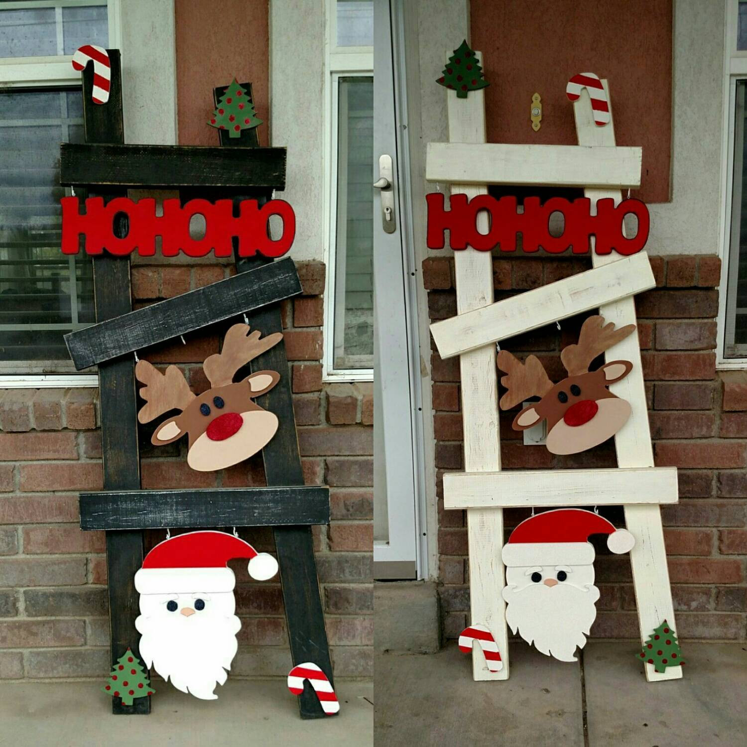 Holiday Wood Craft
 Christmas ladder kit set