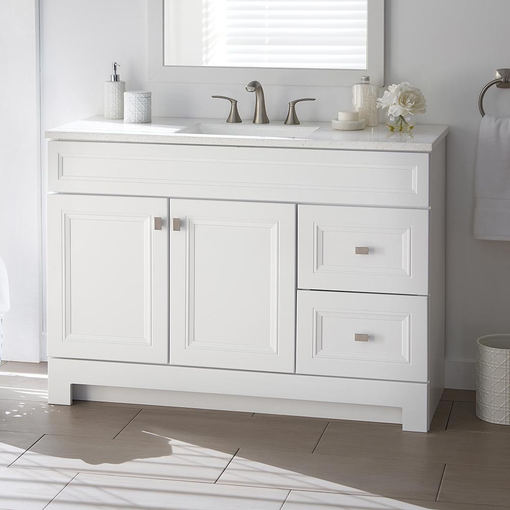 Home Depot Bathroom Vanity Top
 Home Decorators Collection Sedgewood 48 1 2 in W Bath