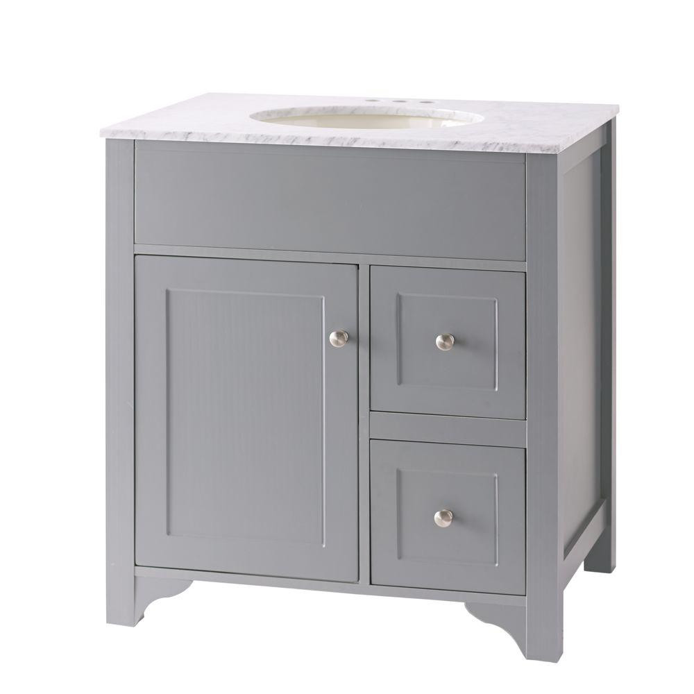 Home Depot Bathroom Vanity Top
 Home Decorators Collection Sonoma 36 in W x 22 in D Bath