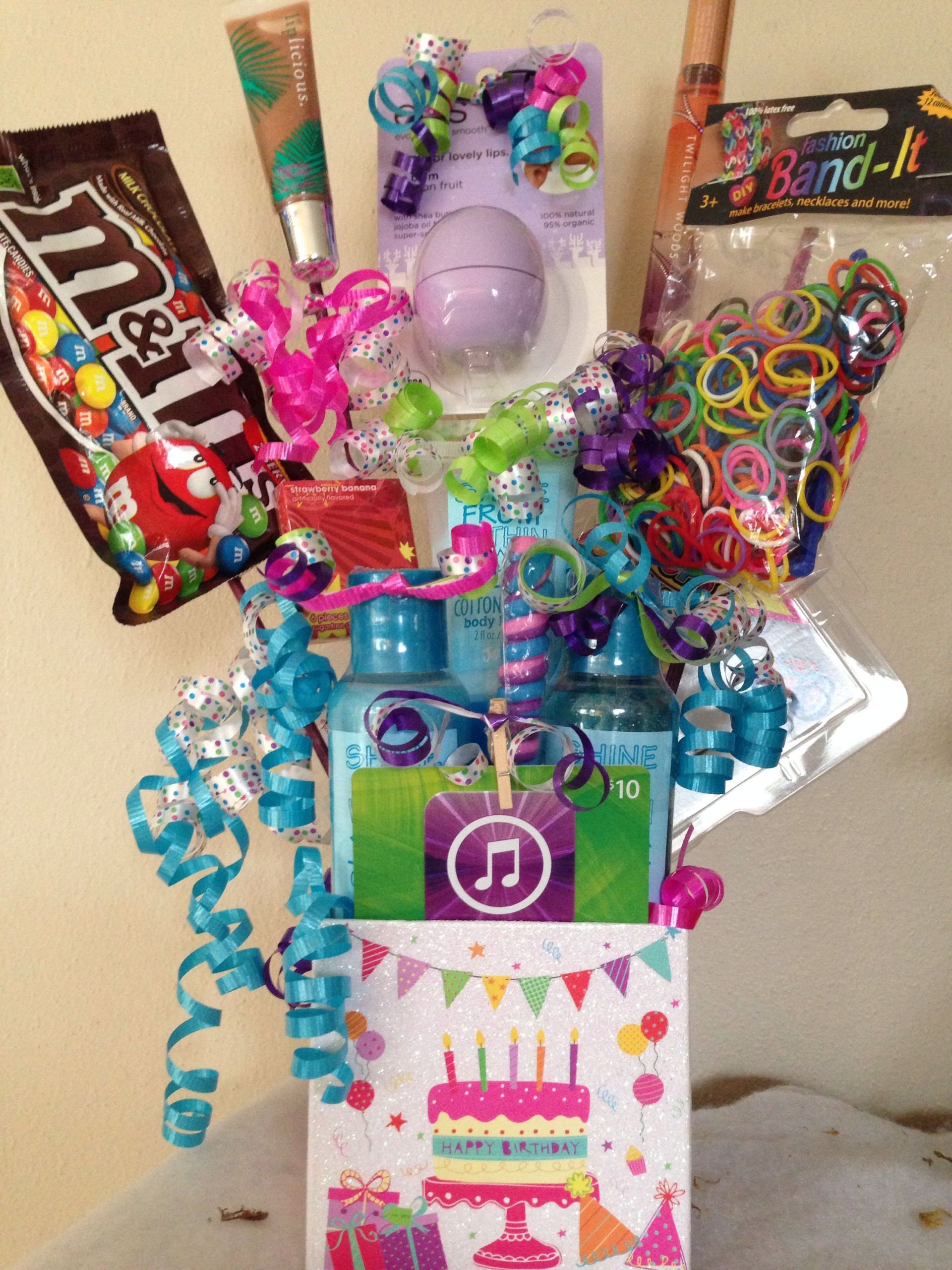 Homemade Birthday Gift Basket Ideas
 Girl birthday t basket …