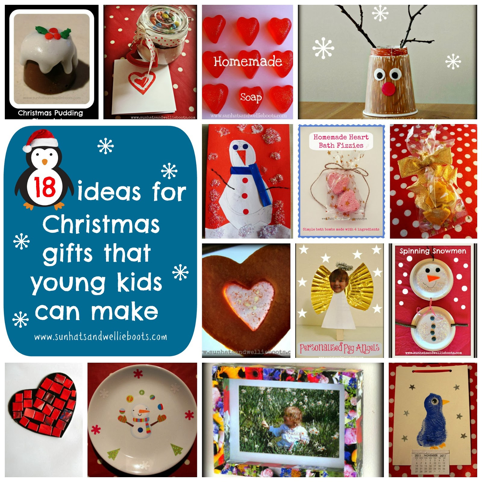 Homemade Christmas Gifts For Kids
 Sun Hats & Wellie Boots 18 Homemade Christmas Gifts That