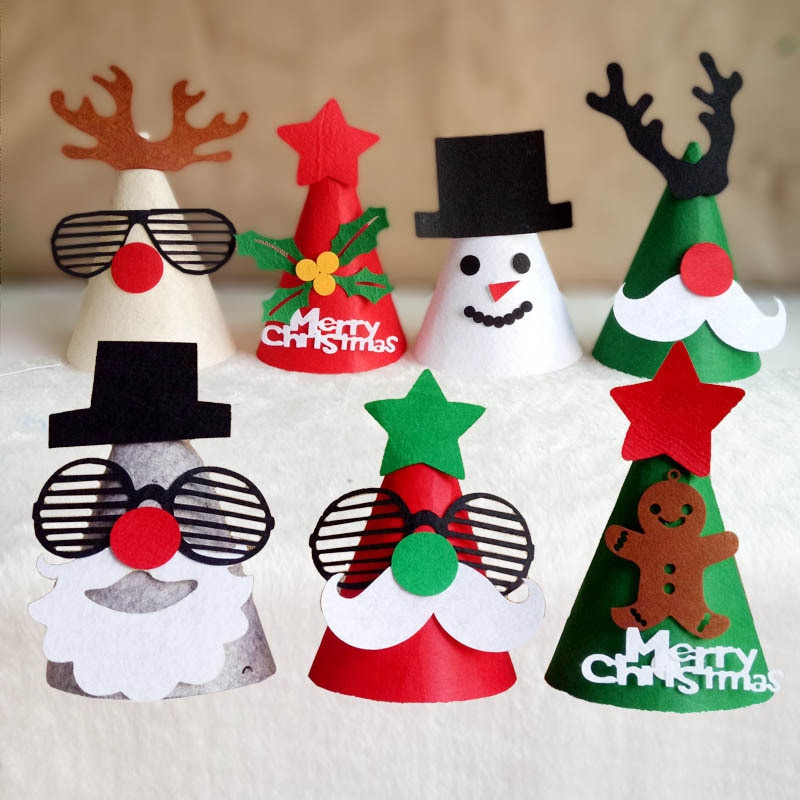 Homemade Christmas Party Favors Ideas
 1PC Cute Handmade Christmas Decorations DIY Colorful DIY