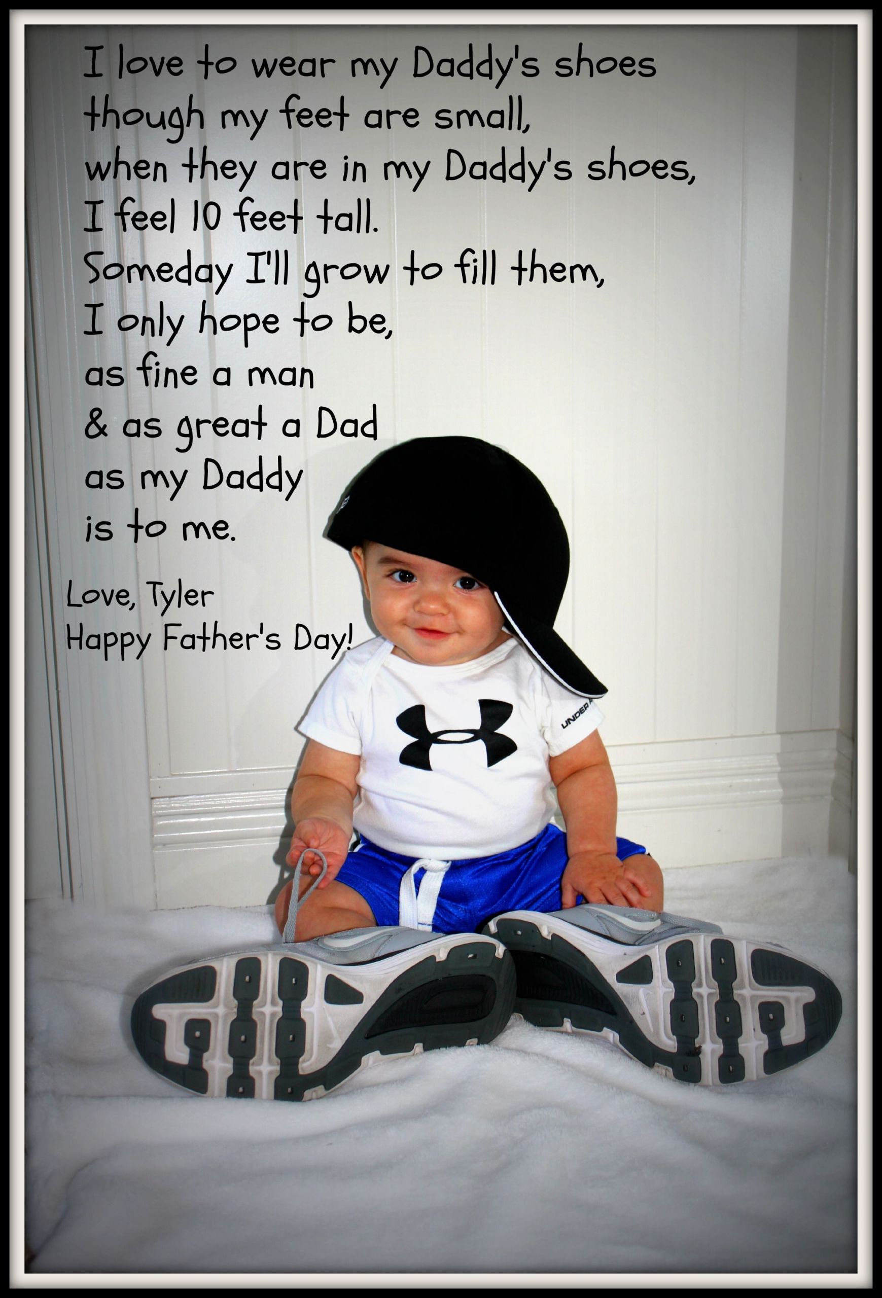Homemade Father'S Day Gifts From Baby
 DIY Father s Day Gift Use your hubby s shoes and