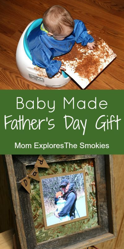 Homemade Father'S Day Gifts From Baby
 Baby Made Father s Day Gift