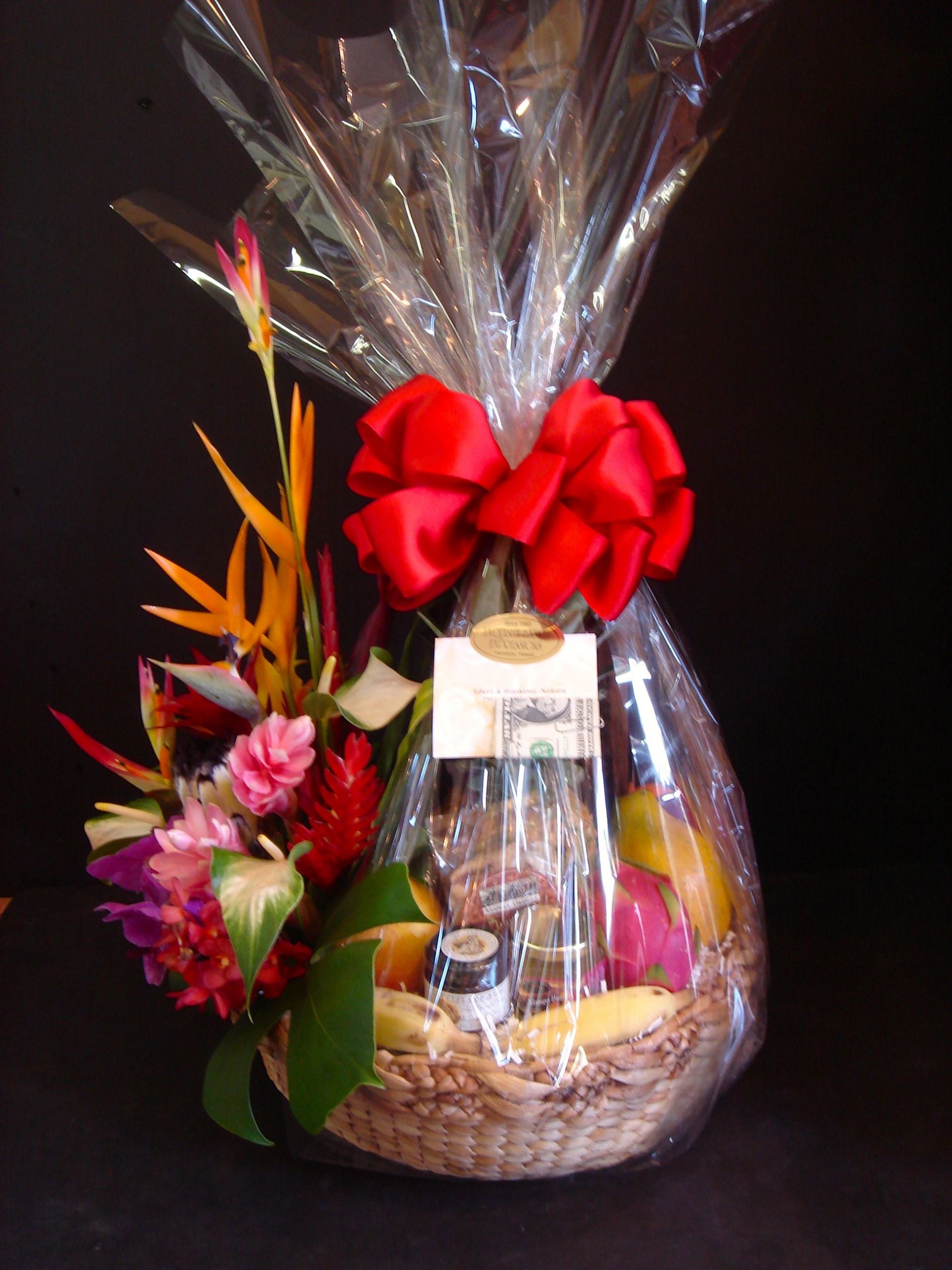 Homemade Fruit Basket Gift Ideas
 "Tropical Splendor" a very unique and popular Hawaiian