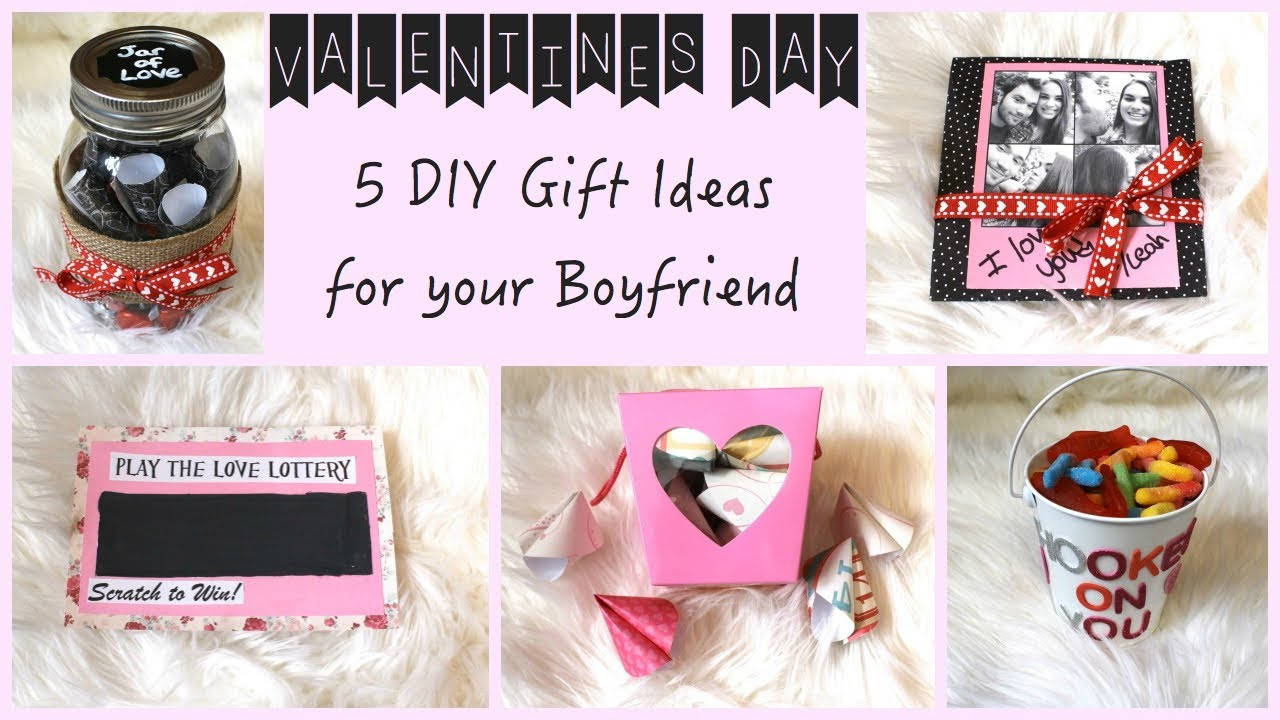 Homemade Gift Ideas For Boyfriend
 5 DIY Gift Ideas for Your Boyfriend