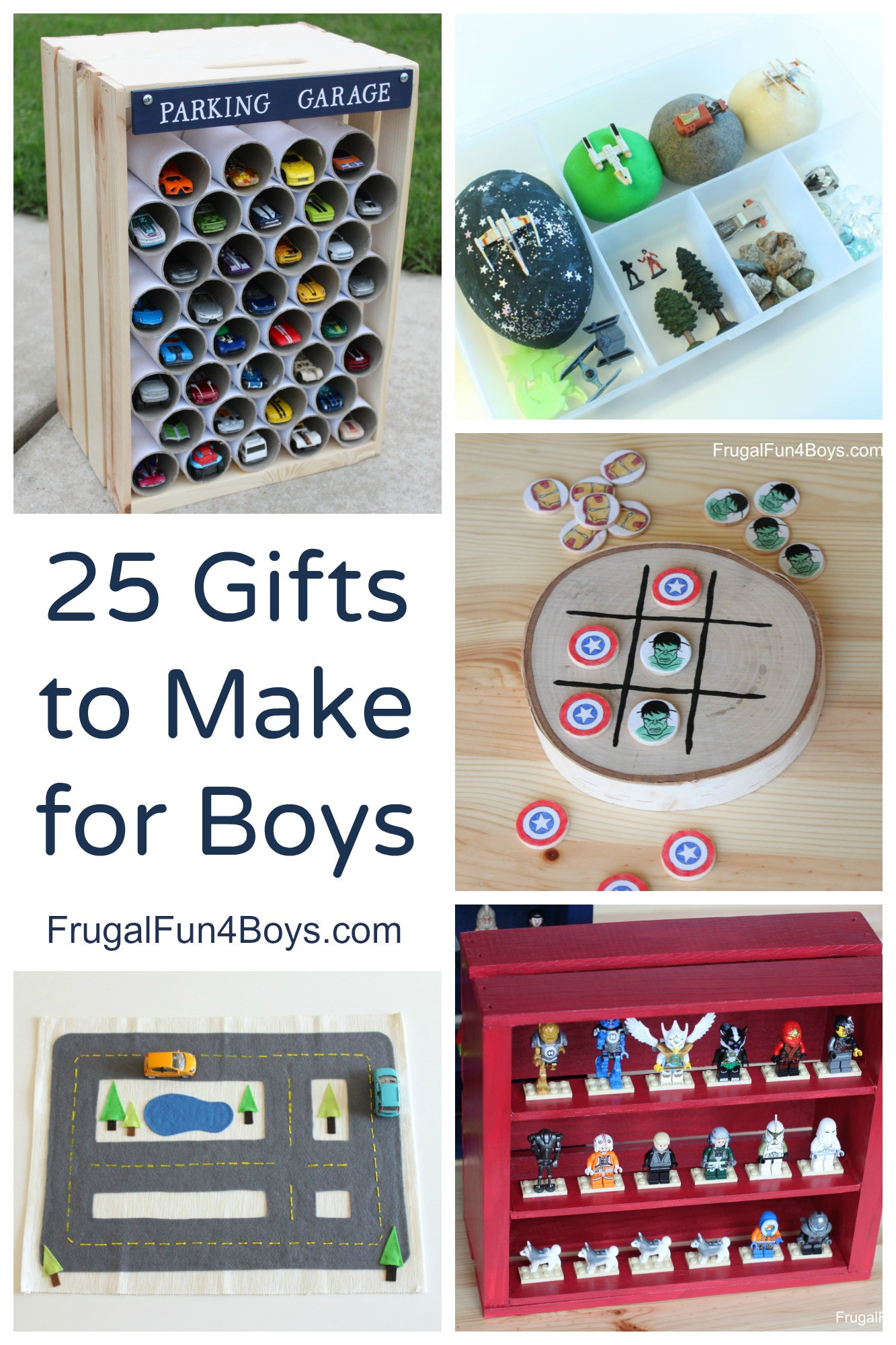 Homemade Gift Ideas For Boys
 25 More Homemade Gifts to Make for Boys Frugal Fun For